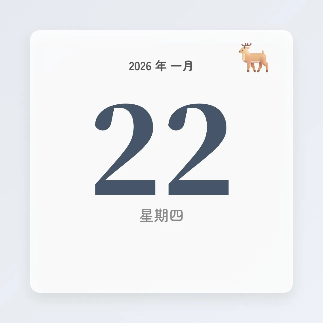 2026年1月22日 - 星座運勢、歷史事件、名人生日