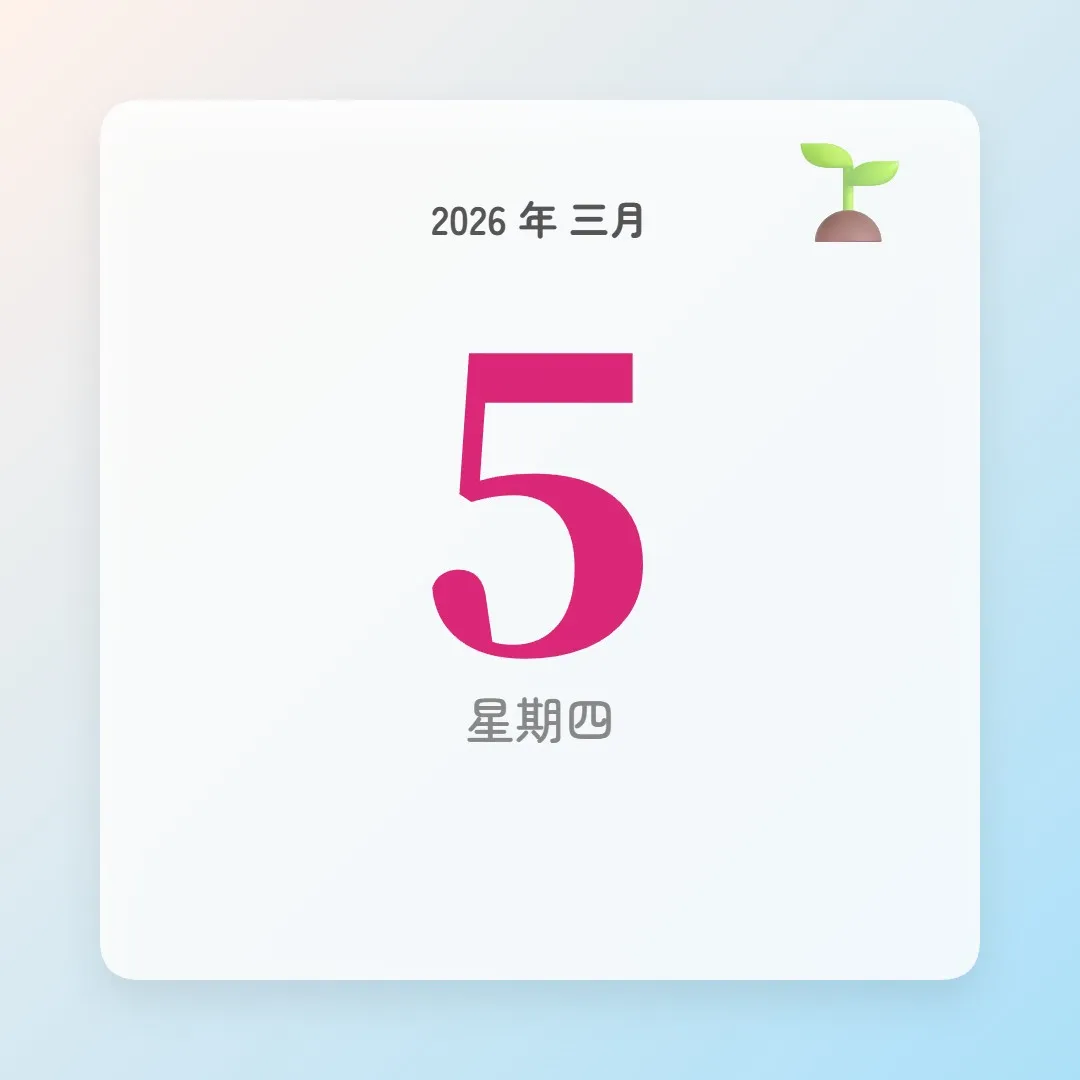 2026年3月5日 - 星座運勢、歷史事件、名人生日