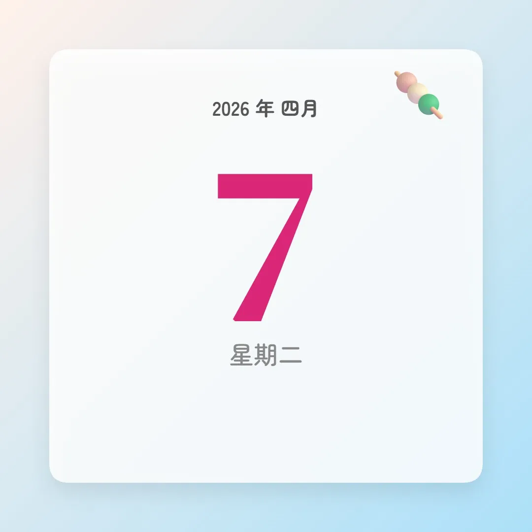 2026年4月7日 - 星座運勢、歷史事件、名人生日