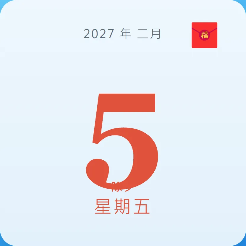 2027年2月5日 - 星座運勢、歷史事件、名人生日